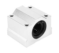 VBESTLIFE Bloque Deslizante de Rodamiento de Bolas de Movimiento Lineal SC30UU, 30 Mm, Aleación de Aluminio de Alta Densidad, Máquina CNC de Baja Fricción