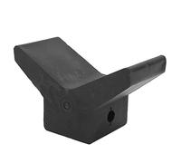 VBESTLIFE Bloque en Y de de Goma, Tope de Negro para Barco de esquí, Barco de Pesca, Velero, Protección de Amortiguación para Carga Y Remolque, Resistente Al Aceite de Agua Salada, Reemplazo