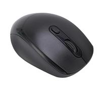 VBESTLIFE Bluetooth y 2.4g 2 en 1 Mouse Inalámbrico Recargable, Color Macarrón, 800/1200/1600 dpi, Mouse Silencioso para Computadora Portátil, Computadora, PC (Black)