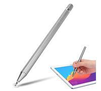 VBESTLIFE Bolígrafo Táctil Universal para Pantalla, Lápiz óptico para Tableta de Teléfono Inteligente Android iOS, Escritura Silenciosa, Juegos y Dibujo, Ligero, Portátil (Gris)