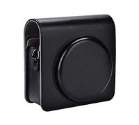 VBESTLIFE Bolsa de Caja de Cámara de Cuero PU para SQ6, Estuche Protectora Suave con Tapa Extraíble y Correa para el Hombro (Black)