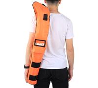 VBESTLIFE Bolsa de Palos de Golf, Nylon Portátil Impermeable Niños Bolsa de Palos de Golf Plegable Suave para Entrenamiento de Práctica Al Aire Libre (Naranja)