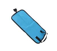 VBESTLIFE Bolsa para Baquetas con Gancho para Colgar, Portador de Baquetas de Tela Oxford para Bateristas, Bolso Portátil para Conciertos de Práctica, Accesorio de Percusión Azul para Banda de