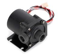 VBESTLIFE Bomba de Agua para PC sin escobillas DC 12V 600L / H G1 / 4in Mini Bomba de enfriamiento de Agua para computadora con línea de Velocidad Salida de Agua Izquierda