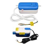 VBESTLIFE Bomba de Condensado HVAC, Mini Bomba de Drenaje Automática Dividida con Inducción de Sonda, 110-240 V 3 W Silenciosa, Elevación de 24 L H 33 Pies, Tanque Desmontable para Deshumidificador