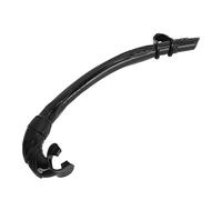 VBESTLIFE Boquilla Cómoda, Tubo de Gran Calibre, Transporte Cómodo y Ligero Pequeño para Bucear, Fuerte Rendimiento de Sellado para Bucear (Black)