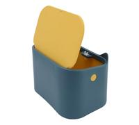 VBESTLIFE Bote de Basura para Excrementos de Mascotas, Tapa Tipo Prensa de Construcción Robusta, Contenedor de Basura Multifuncional para el Hogar con Diseño de Control de Olores