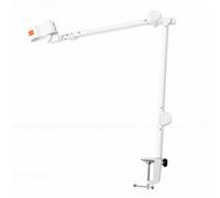 VBESTLIFE Brazo de Micrófono, Rotación de 360°, Soporte de Micrófono ABS de Metal Ajustable 180 con Adaptador de Rosca de 3/8 a 5/8, para Grabación de Estudio y Transmisión en