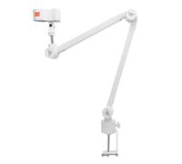 VBESTLIFE Brazo de Micrófono, Soporte de Micrófono Resistente Ajustable de 360° con Abrazadera de Montaje en Escritorio y Clip de Micrófono para Juegos de Podcast, para Micrófonos de