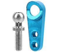 Vbestlife Brazo servo de dirección de coche RC, 1/28 RC Car Aleación de aluminio RC Car Dirección Servos Servos para WLtoys K969, K979, K989, K999, P929, P939 Piezas