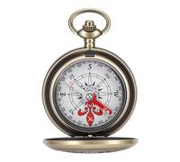 VBESTLIFE Brújula, Brújula Vintage de Latón a Prueba de Agua para Senderismo, Supervivencia y Navegación, Brujula Ideal para Niños, Opción de Regalo