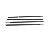 VBESTLIFE Burlete para Puerta de Coche, 4 Piezas de Moldura de Tira de Sellado de Ventana con OEM 68160-52110 para 2005-2011 Vitz 2005-2010, Sello de Agua de Polvo con Reducción de Ruido ABS de Goma