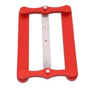 VBESTLIFE Buscador Central, Indicador de Marcado de Carpintería, Herramienta de Posicionamiento Central Preciso para Taller, Indicador de Acero Inoxidable