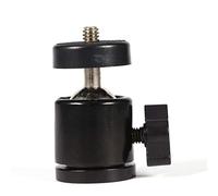 VBESTLIFE Cabezal de Bola, Mini rótula de Bola panorámica giratoria de 360 Grados con Rosca de 1/4 de Pulgada para trípode de cámara de 1/4 de Pulgada y Soporte de Flash de 3/8 de Pulgada