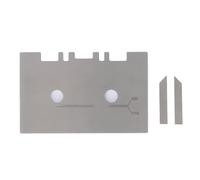 VBESTLIFE Cabezal de Casete y Calibre Guía para ABEX, Student ReVox, TEAC, BASF, Nagar, Calibre Guía de Alineación Mecánica con Barra de Verificación