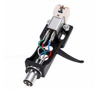 VBESTLIFE Cabezal Negro con Aguja de Cartucho Magnético AT-3600L para Tocadiscos SL D1, SL D1K, D2, D202, D205, D2K, D3, D303, D5