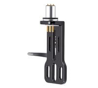 VBESTLIFE Cabezal Universal para Tocadiscos con Elevación de Dedo (BLACK)
