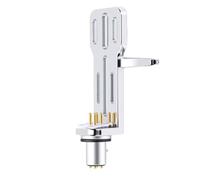 VBESTLIFE Cabezal Universal para Tocadiscos con Elevación de Dedo (SILVER)