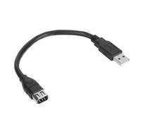 VBESTLIFE Cable Adaptador Firewire 1394 de 6 Pines a USB, Cable Adaptador Firewire IEEE 1394 de 6 Pines Hembra a USB 2.0 Tipo AM para Videocámaras DV Cámaras Digitales, 20 Cm