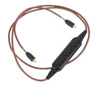 VBESTLIFE Cable Adaptador MMCX para Auriculares SE215 SE315 SE425 SE535 SE846, Adaptador de Cable para Auriculares Bluetooth con Micrófono y Controlador