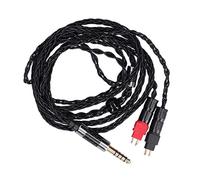 VBESTLIFE Cable de Audio para Auriculares, Cable de Audio Plateado OCC Equilibrado de Doble Aguja de 8 Núcleos para Sennheiser HD600 HD580 HD650 HD660s(Balance de 2.5MM)