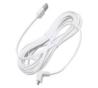 VBESTLIFE Cable de Carga de la Cámara de Seguridad, Cable de Extensión USB Resistente Al Agua con Fuente de Alimentación Continua para Cámaras de Seguridad de Seguridad para el (2m)