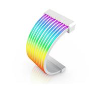 VBESTLIFE Cable de Extensión de Potencia RGB, Cable de PSU Argb de Sincronización de Sincronización de 3p de 5V de 200 Mm para la Tarjeta Gráfica de Placa Base, Compatible con 8pin, 24