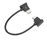 VBESTLIFE Cable de Transferencia de Datos Tipo C, Tipo C de 15 cm para Cable de Transferencia Android, para Control Remoto Mini 2 / Mavic Air 2