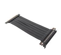VBESTLIFE Cable Elevador Extensor PCIE 3,0x16, Puerto PCI E de ángulo Recto Flexible, Cable de Extensión de Tarjeta Gráfica GPU de Alta Velocidad Montado Verticalmente (Negro)