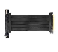 VBESTLIFE Cable Elevador PCIe 4,0 X16 GPU, Longitud de 200mm, ángulo Hembra de 90 Grados, Compatible con RTX3090 RTX3080 RTX3070 RTX3060TI RX6900XT RX6800