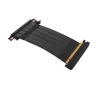 VBESTLIFE Cable Elevador PCIE 4,0 X16, Tarjeta Gráfica Cable de Extensión GPU de 180 Grados para RTX 4090 4080 4070 4060, para RX7900 XT7800 XT7700 XT7600 7500 (Negro)