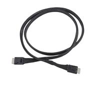 VBESTLIFE Cable SFF-8611 4i a SFF-8611 4i, Cable Activo de Datos SSD PCIe Gen4 de 64 Gbps con Cubierta de Nailon, para Bastidores de Almacenamiento de Servidores