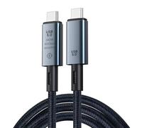 VBESTLIFE Cable USB 5.0 Tipo C, Thunderbolt 5 Compatible con Transferencia de Datos de 80 Gbps Resolución 8K a 60 Hz Carga Rápida de 240 W, para Computadoras Portátiles