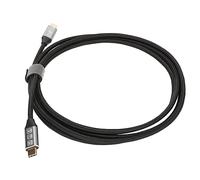 VBESTLIFE Cable USB C a USB C 3.1 Gen 2, Transferencia de Datos de 10 Gbps, Carga Rápida PD de 100 W, Cable de Monitor de Salida de Video 4K 60 Hz para Computadora Portátil OS X (1 m/3,3