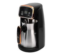 VBESTLIFE Cafeteras Turca, Cafeteras Eléctrica Portátil con Función de Calentamiento para café y té, para Viajes de Oficina en Casa, Acero Inoxidable