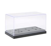 VBESTLIFE Caja de Almacenamiento de Cabeza de Fonógrafo, Caja de Muestra de Estante de Aguja Larga, Estuche de Carcasa de Fono de Cartucho, Caja de Acrílico, Tocadiscos, Soporte para Lápiz óptico