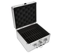 VBESTLIFE Caja de Almacenamiento de Disco Duro de 20 Bahías de 2,5 Pulgadas, Estuche de Transporte de Disco Duro Externo con Diseño de Bloqueo de Tapa para Disco Duro de 2,5 Pulgadas