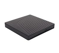 VBESTLIFE Caja de Unidad de DVD Externa, Caja de Unidad óptica para Computadora Portátil Desmontable USB3.0 USB2.0 5Gbps para Unidad de DVD RW SATA de 12,7 Mm y 9,5 Mm