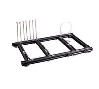 VBESTLIFE Caja del Ordenador de DIY, Plataforma de Prueba de Overclocking de la Caja de la PC del Ordenador ATX de la aleación de Aluminio del Marco Abierto