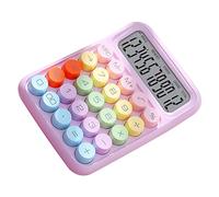 VBESTLIFE Calculadora de Interruptor Mecánico Colorida, Innovadora, Multifuncional, Eficiente para el Hogar, Escuela, Material Duradero ABS (Purple)