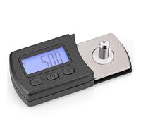 VBESTLIFE Calibrador de Fuerza de Seguimiento de la Aguja, Cartucho Digital LCD Escala de Calibre de Fuerza de Seguimiento de la Aguja 0,01g / 5,00g para Cartucho fonográfico de Brazo de Tono