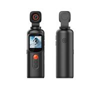 VBESTLIFE Cámara de Acción Portátil 2K, Videocámara WiFi con Lente de Rotación de 340° y Pantalla Táctil a Color de 1,3 Pulgadas, Grabadora de Ciclismo Deportivo para Vlog de Viajes