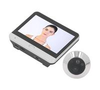VBESTLIFE Cámara de Mirilla Inalámbrica, Visor de Puerta Digital 1080P con Control de Aplicación WiFi, Intercomunicador Bidireccional, Detección de Movimiento PIR, Pantalla de 4,3 Pulgadas