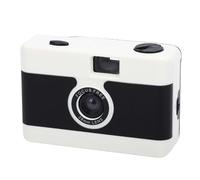 VBESTLIFE Cámara de Película de 35 Mm, Cámara Reutilizable de Estilo Vintage con Flash Incorporado para Fotografía de Viajes y para Capturar Fotos de Estilo Retro. (White)