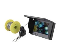 VBESTLIFE Cámara de Pesca Submarina, Buscador de Pescado Portátil de 1080p con 1500cd de Alto Brillo, Pantalla IPS de 4.3 Pulgadas para la Pesca de Kayak en el Lago de Hielo (20m)