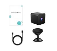 VBESTLIFE Cámara de Seguridad Inalámbrica, Vigilancia Doméstica Interior WiFi con Detección de Movimiento AI, Cámara HD Inteligente para Mascota bebé, Visión Nocturna de 940 NM, Nube y TF 128 GB,