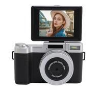 VBESTLIFE Cámara Digital 4K para Fotografía, Cámara Vlog de 64MP para Youtube, con Pantalla de de 2,8 "180 °, Punto de Viaje y Disparar Camara para Principiantes (Black)