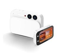 VBESTLIFE Cámara Digital CCD de 64MP con Enfoque Automático, Cámara de Vlogging 4K con Zoom de 16x, Cámara de Música Compacta Antivibración para Adolescentes, Adultos y Principiantes (White)