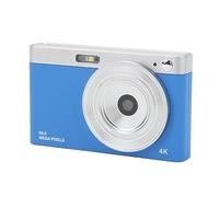 VBESTLIFE Cámara Digital HD Fotos de 50 MP, Vídeo 4K, Zoom de 16X con Botones Fáciles de Usar, Luz de Relleno Integrada, Compatible con Tarjeta de Memoria (Blue)