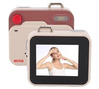 VBESTLIFE Cámara Digital para Niños, Punto de 48MP 1080p y Cámara de Disparo con Pantalla de 1.77 "y 6 Filtros - OTG Compartir, Videocámara de Llaves para Viajes en el Campus (Pink)